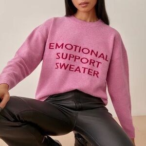 Reformation Emotional Support Regenerative Wool Sweater